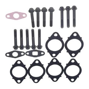 New Exhaust Manifold Gaskets with Bolts 3937479 for Cummins ISL, ISL-G, QSL, ISC, QSC, 8.3L, 8.9L,
