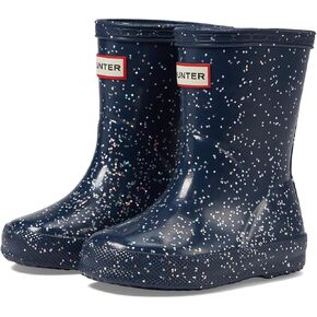Hunter Girl's Original First Classic Giant Glitter Wellington Boots (Toddler/Little Kid) Rain