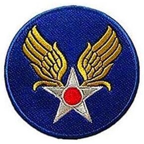 WW2 US AAC Army Air Corps Command Embroidered Decorative Patch