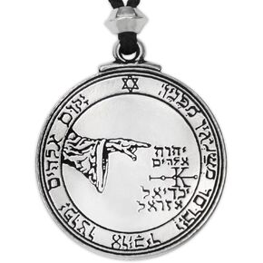 Talisman of the Moon Pentacle Pendant Key of Solomon Harmony Necklace