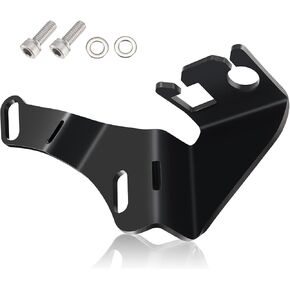 Intake Manifold Throttle Cable Bracket with Bolts and Washers Replacement for TBSS/NNBS/L92 Black