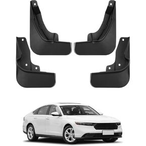 Autorder Mud Flaps Splash Guards for 2023 2024 2025 Honda Accord Accessories Mudflap Fender Flares Front and Rear Mud Guard Set 4Pcs
