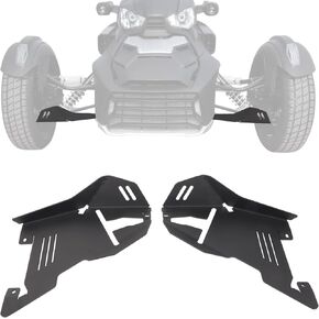 2PCS Splash Guards Front A-Arm Protectors Aluminum for Can-Am Ryker 900 Compatible with Can-AM Ryker All Models(Replace #219400863)
