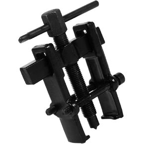 Electric Motor Bearing Puller Tool, 8Inch 2 Jaw Bearing Gear Puller Set with Adjustable Clamping Depth for Bicycle Motorcycle Wheel
