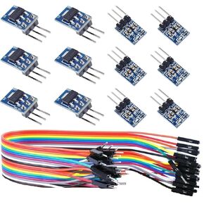 12Pcs AMS1117-3.3 DC-DC Buck Converter 4.75~12V to 3.3V Step-Down Power Module LDO 800MA (12 pcs)
