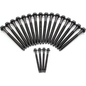 ES72171 Head Bolt Set Fit for 1997-2010 Ford Explorer Sport Trac Mustang Explorer Ranger Land Rover LR3 Mazda B4000 Mercury Mountaineer 4.0L