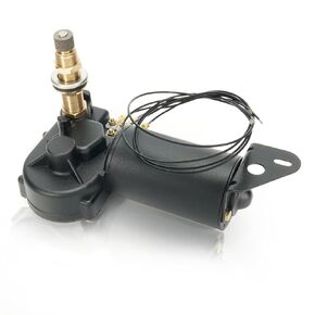 Windshield-Wiper Motor 12V 2.5" Shaft 110 Degree Replacement for MRV and Automotive Boat & Car Wiper Motor Replace# 34010 30991 4R2.12.R110D WWF12C18 Series Sweep Angle 40° to 110°