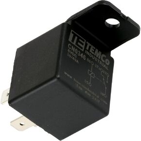TEMCo Industrial 6 V 30/40 Amp Bosch Style S Relay SPDT Automotive