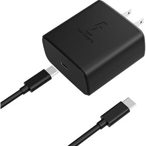 2024 New 45W USB C Samsung Charger Fast Charger Type C Charging for Samsung Galaxy S24 Ultra/S24 /S23 Ultra/S23/S23 FE/S22 ultra/S22/Z Fold 5 4/Z flip 5 4/Galaxy Tab S9 S8 S7/Galaxy Book 3,6FT Cable