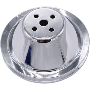 Short Water Pump Pulley SWP Single-Groove Compatible with Small Block Chevy SBC 267 305 400