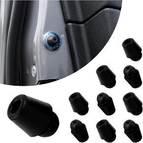 10PCS Car Door Shock Absorber, Rubber Bumper Stoppers Guards #8219128010, Front and Rear Door Cushion Protection Pads for Universal Vehicle