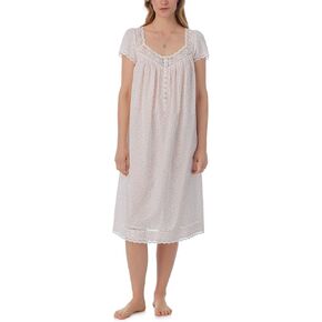 Eileen West Women's Cotton Lawn Cap Sleeve Waltz Gown in Kuwait