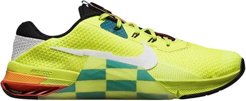 حذاء Metcon للرجال من Nike 7 AMP Volt/RED/Blue/Orange DH3382 703 KC (نظام_قياس_الأحذية_الأمريكي، للبالغين، للرجال، رقمي، متوسط، رقمي_11_نقطة_5) in Saudi Arabia