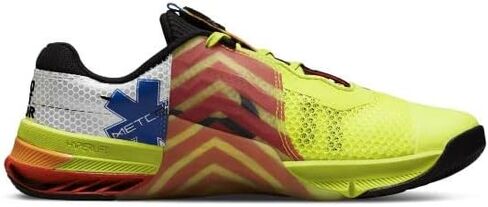 حذاء Metcon للرجال من Nike 7 AMP Volt/RED/Blue/Orange DH3382 703 KC (نظام_قياس_الأحذية_الأمريكي، للبالغين، للرجال، رقمي، متوسط، رقمي_11_نقطة_5) in Saudi Arabia
