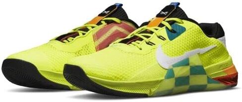 حذاء Metcon للرجال من Nike 7 AMP Volt/RED/Blue/Orange DH3382 703 KC (نظام_قياس_الأحذية_الأمريكي، للبالغين، للرجال، رقمي، متوسط، رقمي_11_نقطة_5) in Saudi Arabia