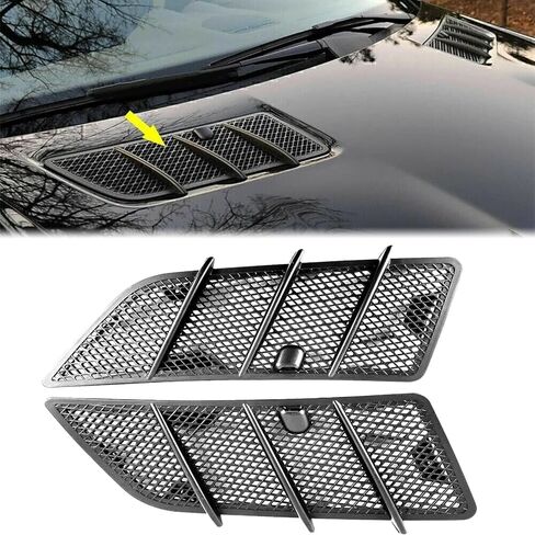 1648804405 1648804305 غطاء محرك السيارة الأمامي تنفيس الهواء غطاء مصبغة لمرسيدس بنز W164 X164 ML350 GL450 2008 2009 2010 2011 in Kuwait