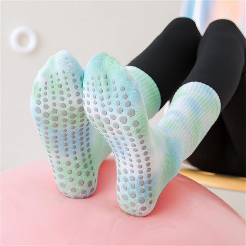 Women Pilates Socks Yoga Socks Non-Slip Grip Socks, Pure Barre, Hospital, Ballet, Dance,Pregnant, Barefoot Workout in Saudi Arabia