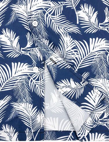 Hawaiian Shirts for Men Summer Casual Button Down Floral Shirts Men's Short Sleeve Aloha Beach Shirt in Saudi Arabia