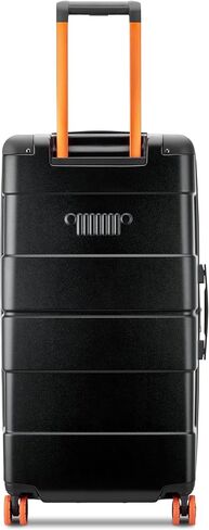 Jeep JH002B Hardside Expandable Luggage with Spinner Wheels (Black, Checked-Large 28 Inch) in Saudi Arabia
