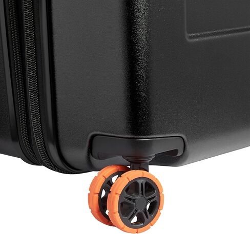 Jeep JH002B Hardside Expandable Luggage with Spinner Wheels (Black, Checked-Large 28 Inch) in Saudi Arabia