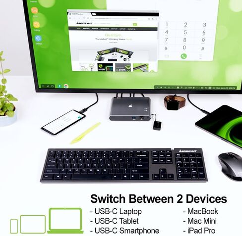 IOGEAR 2-Port USB VGA Cabled KVM Switch - 2048 x 1536 - Remote Button Switch - Plug n Play - PC, MAC, SUN - GCS22U in Saudi Arabia