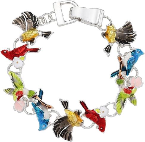 سوار عاشق الطيور من كاردينال بلوجاي طنان أصفر اللون مع صندوق هدايا in Kuwait