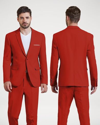 MY'S Men's Slim Fit One Button Linen Suit Blazer, Casual Sports Jacket, Lightweight Business Daily Coat. in Saudi Arabia