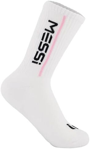 Boys Crew Socks, 6-Pack Athletic Socks, Soft & Stretchy for a Comfortable Fit, White in Saudi Arabia