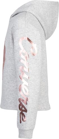 Converse Girls' Cropped Foil Hoodie (Big Kids) in Saudi Arabia