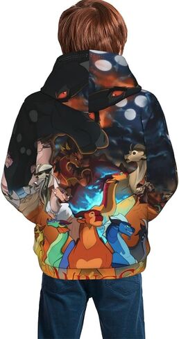 Youth Wings-of-Fire Dragon Hoodies 3d Printed Pullover Hooded Sweatshirt With Pocket For Boys Girls in Saudi Arabia