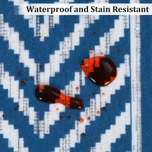 سجادة CAROMIO مقاس 10 × 13 كبيرة جدًا لغرفة المعيشة، سجادة قابلة للغسل، سجادة أرضية بوهو لهجة، سجادة مغربية ذات كومة منخفضة غير قابلة للانزلاق، سجادة مغربية هندسية، غطاء أرضيات المزرعة لغرفة النوم، ديكور المنزل، أسود in Kuwait