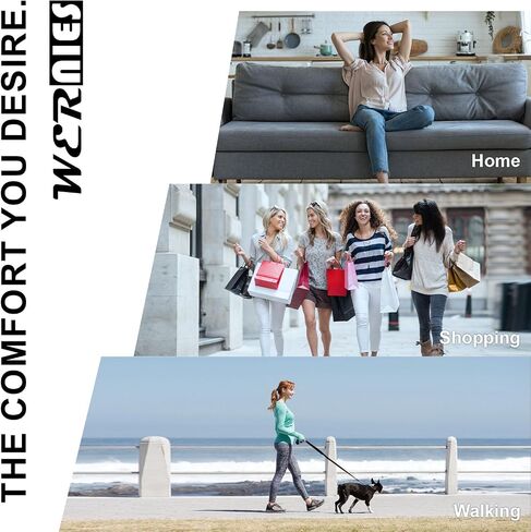 wernies No Show Socks Womens 10 Pairs Low Cut Ankle Socks with Non Slip Casual Invisible Liner Boat 5-8/8-11 in Saudi Arabia