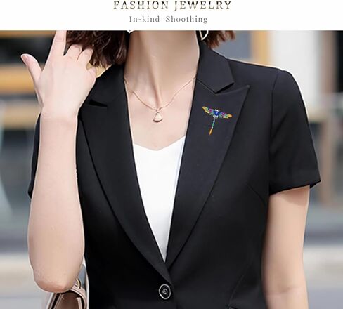 Dragonfly Brooches for Women Girls Animal Brooch Pins Lapel Scarf Pin Decoration Jewelry Gift for Mother in Saudi Arabia