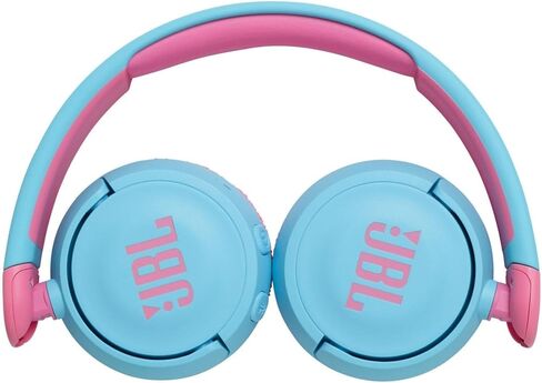 JBL Jr310BT Kids Wireless On-Ear Headphones - Bluetooth Headphones with Microphone, Safe Sound Under 85dB Volume, 30H Battery, Foldable, Comfort, Easy, Soft, Cool Colors (Red), Small in Saudi Arabia