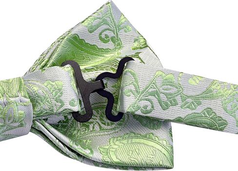 GUSLESON Bow Ties for Men Pre-tied Adjustable Paisley Bowties for Wedding Business Party in Kuwait