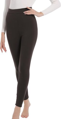 Thermal Leggings for Women, Warm Leggings for Women Winter, Cotton Thick Winter Leggings for Women High Waist Tights in Saudi Arabia