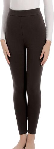 Thermal Leggings for Women, Warm Leggings for Women Winter, Cotton Thick Winter Leggings for Women High Waist Tights in Saudi Arabia