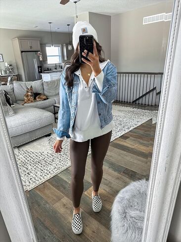 Thermal Leggings for Women, Warm Leggings for Women Winter, Cotton Thick Winter Leggings for Women High Waist Tights in Saudi Arabia