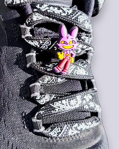 The Amazing Digital Circus Shoelace Charms - Shoe Laces Clips Charms Decoration, Cute Jax Pomni Kinger Zooble Bubbles Caine Gifts Party Favors (Digital Circus) in Saudi Arabia