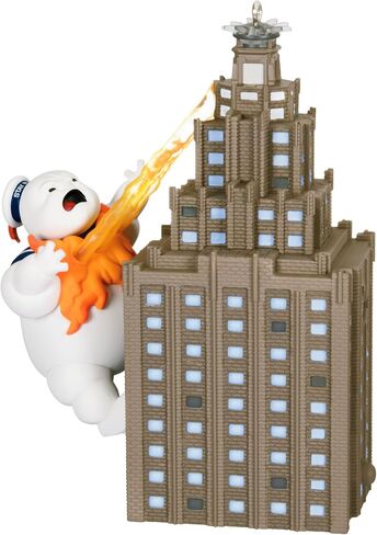 Hallmark Keepsake Christmas Ornament 2024, Ghostbusters Roast Him! With Light and Sound, Movie Gifts in Saudi Arabia