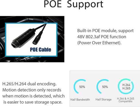 5MP Mini Fisheye POE IP Camera,1.7mm Lens 180° Wide Viewing Angle P2P Remote View CCTV Video IP POE Camera,Small Indoor Fisheye Security Camera H.265 (I706-3-P-HS) in Saudi Arabia