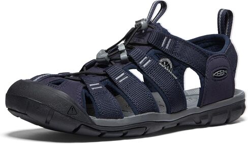 KEEN Men's Clearwater CNX Lightweight Water Sandals, Sky Captain/Black, 9.5 in Saudi Arabia