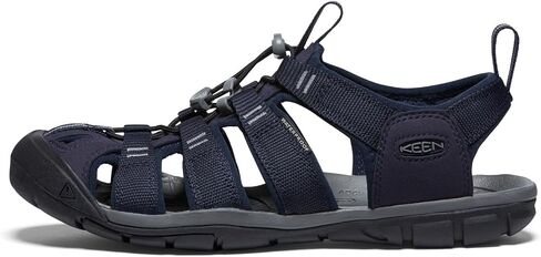 KEEN Men's Clearwater CNX Lightweight Water Sandals, Sky Captain/Black, 9.5 in Saudi Arabia