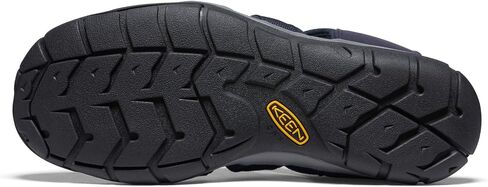 KEEN Men's Clearwater CNX Lightweight Water Sandals, Sky Captain/Black, 9.5 in Saudi Arabia