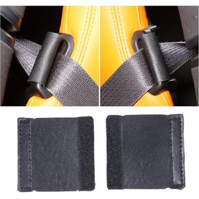 Seat Belt Stay Clips for Chevrolet Corvette C7 C8 2014-2023, Seat Belt Guide Anti-Belt Pop Guards Clips, Seat Belt Buckle Retainer Anti Off Cover, 2PCS