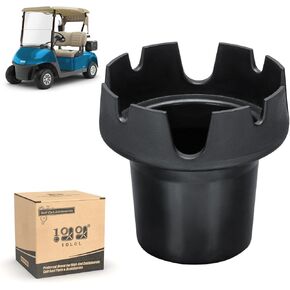 10L0L Universal Golf Cart, Boat, RV, Car or Truck Cigarettes and Cigars Cup Holder Ashtray - Fits EZGO, Club Car Models