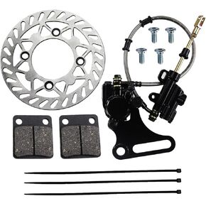 PRO BAT 15mm Rear Brake Assembly Master Cylinder Caliper 190mm Brake Disk Rotor Brake Pad for SDG SSR 107 110 125 I BK12