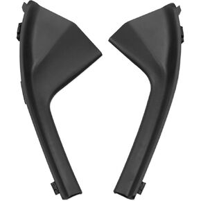 Front LH and RH Cowl Extension Trim Windshield Wiper side Corner Panel Fender Cover Fit for Versa Hatchback and Sedan 2007-2012,for TIIDA C11 2006-2009 Replace 66895ED50A