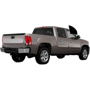 Precut Film Front Two Door Windows Tint Film Cars Sun Blocking Protection Privacy Anti Shatter Glass Computer Cut Any Tint Shade for GMC Sierra 1500 Crew Cab 2007-2013
