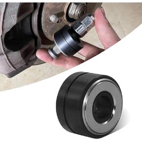 1 Pack Car Wheel Stud Installer Replacement, 22800 Vehicle Steering Wheel Nut, Universal Waterproof Durable Metal Automotive Wheel Stud Accessories for Truck SUV Car (Black)